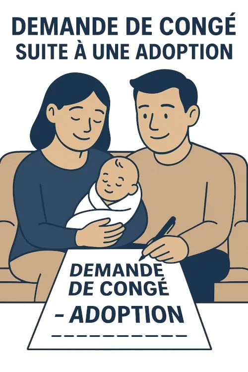 Demande de congé suite à une adoption