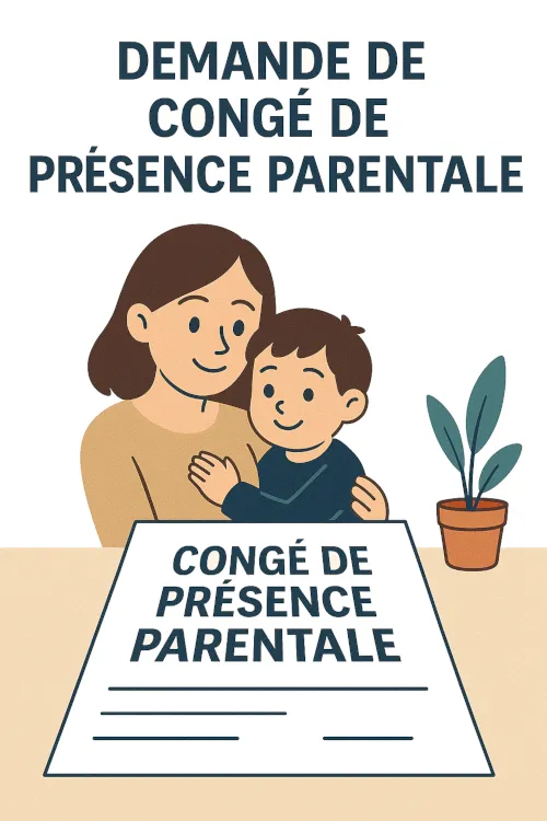 Demande de congé de présence parentale