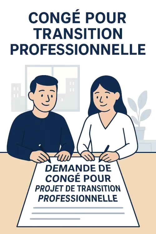 Demande de congé pour projet de transition professionnelle