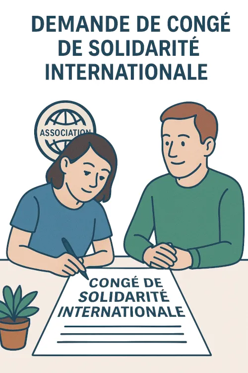 Demande de congé de solidarité internationale